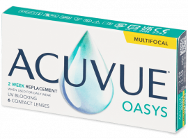 Контактные линзы Acuvue Oasys Multifocal (2 недели) &ndash; комфорт и четкость зрения при пресбио...