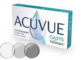 ACUVUE® OASYS with Transitions* 6 шт — первые в мире контактные линзы с технологией инт...