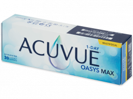 Однодневные линзы с мультифокальным дизайном&nbsp;Acuvue Oasys MAX 1-Day Multifocal. Johnson &amp...
