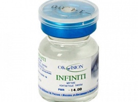 Линзы
OKVision® INFINITI

Гидрогелевые традиционные мягкие контактные линзы.
