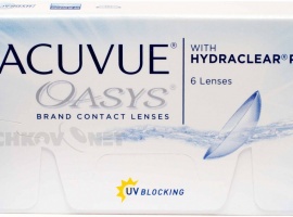 ACUVUE OASYS® with HYDRACLEAR® PLUS
Двухнедельные контактные линзы ACUVUE OASYS® with...