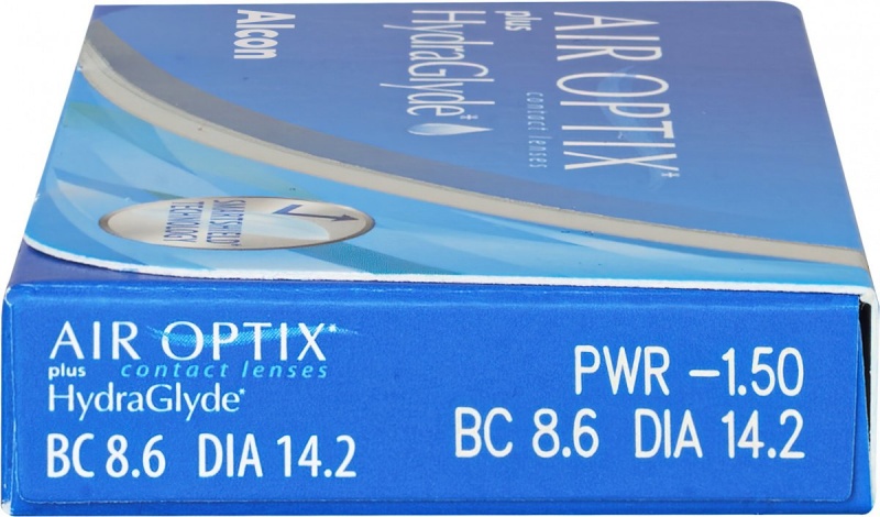 Air Optix Plus HydraGlyde (3 линзы)